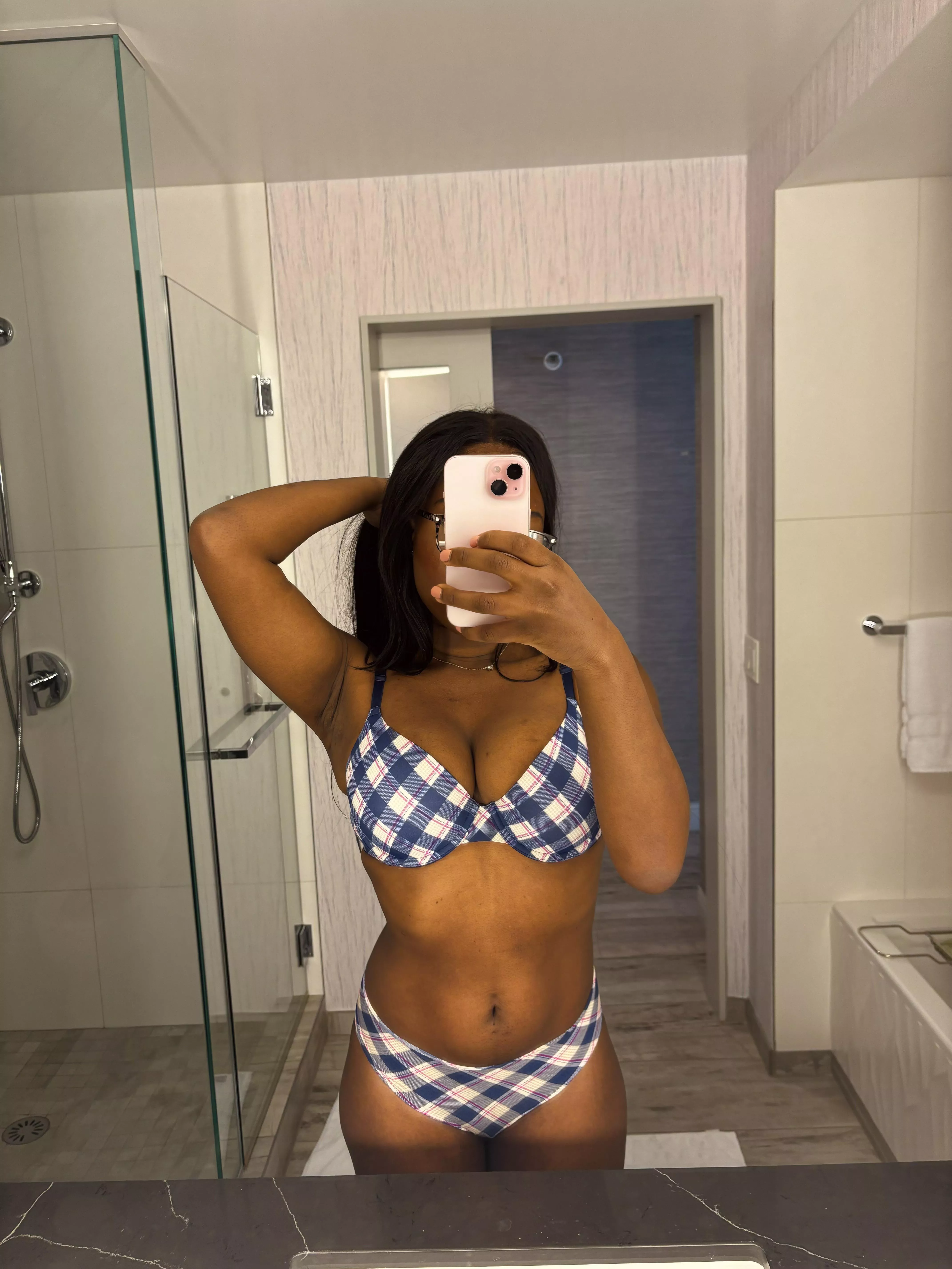 Practice making babies with me on the bathroom counter?