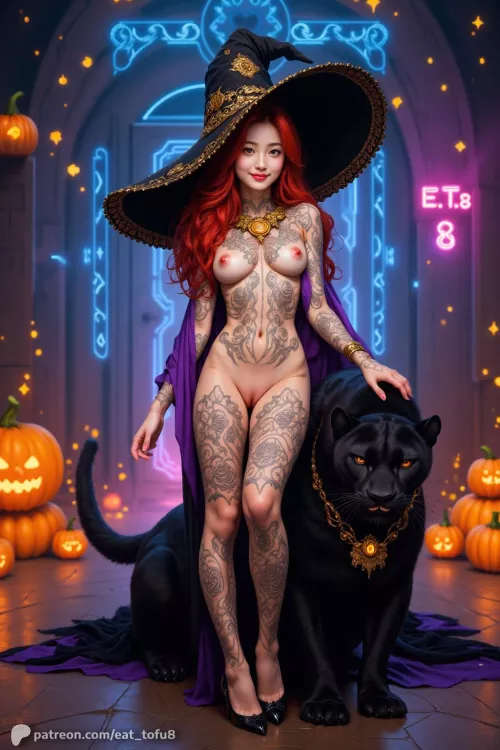 Pretty Witch for Happy Halloween💓🎃👻