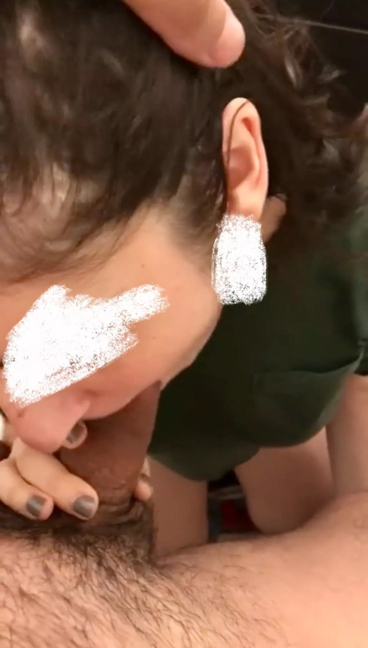 She came all the way from Montreal to worship desi dick 