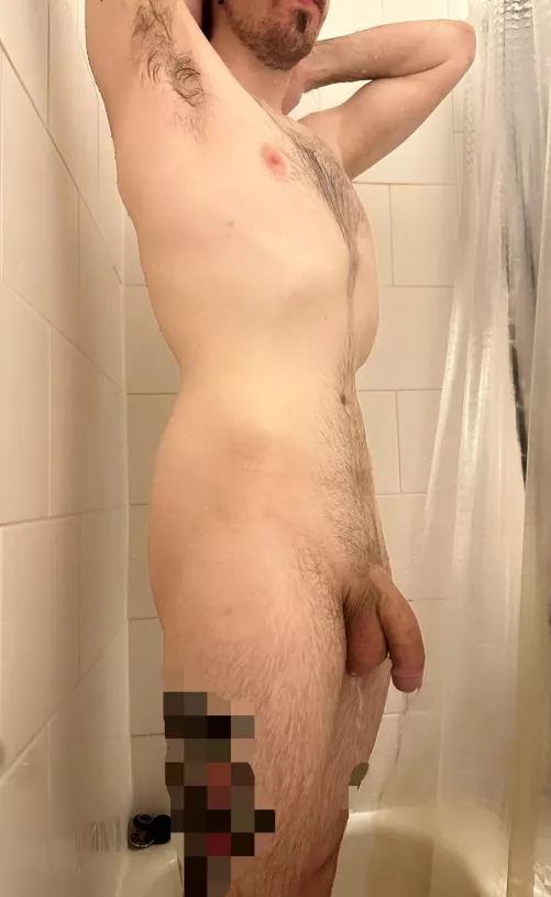 Shower time!