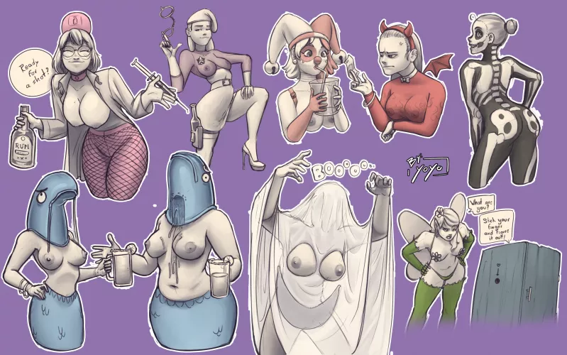 Slutty halloween Costumes! - By Me