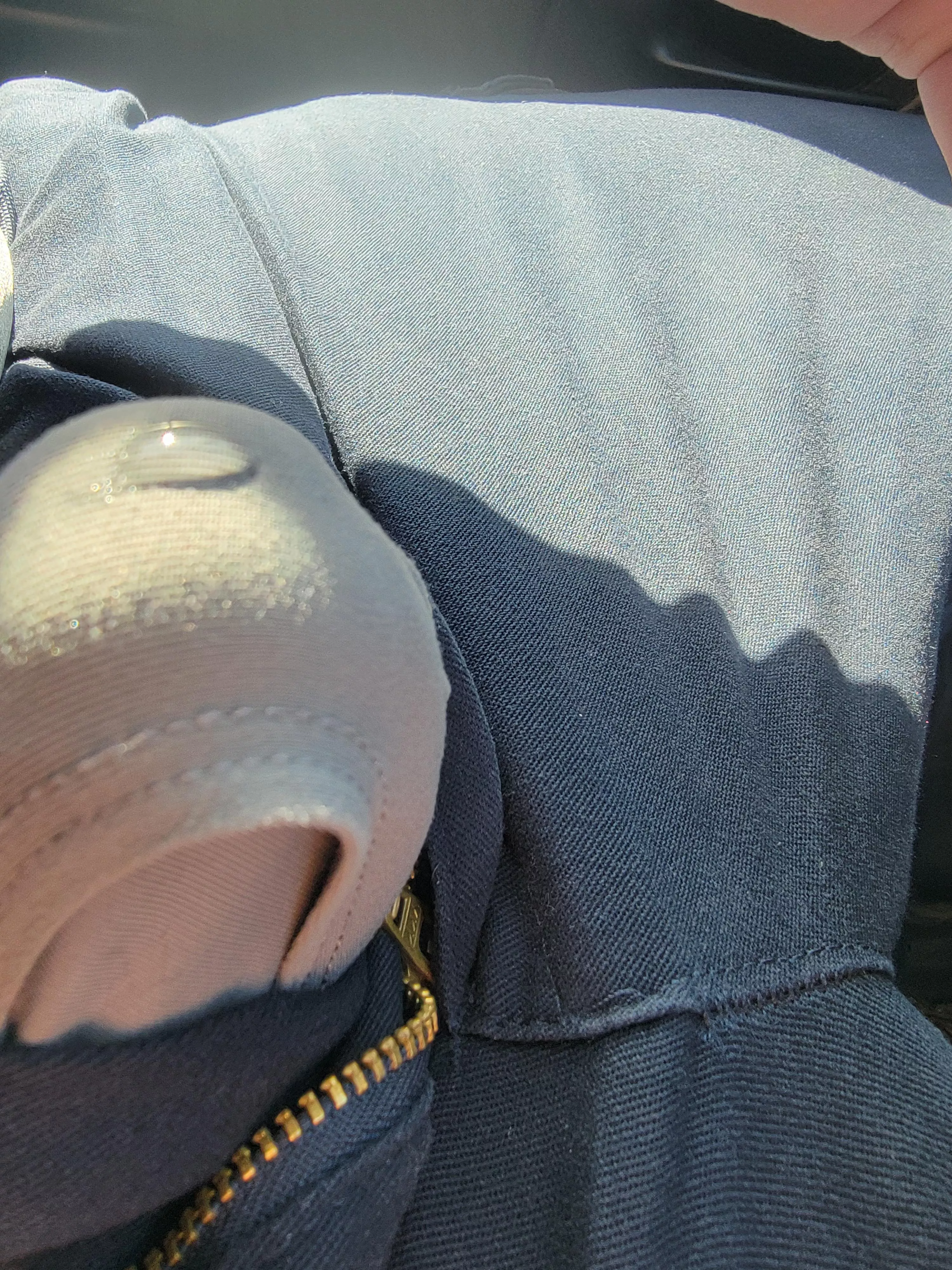 soaking through my boxers at work 