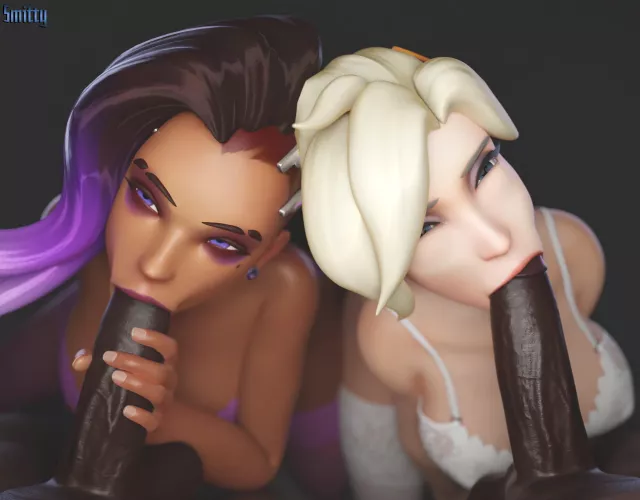Sombra and Mercy devour BBC (Smitty)