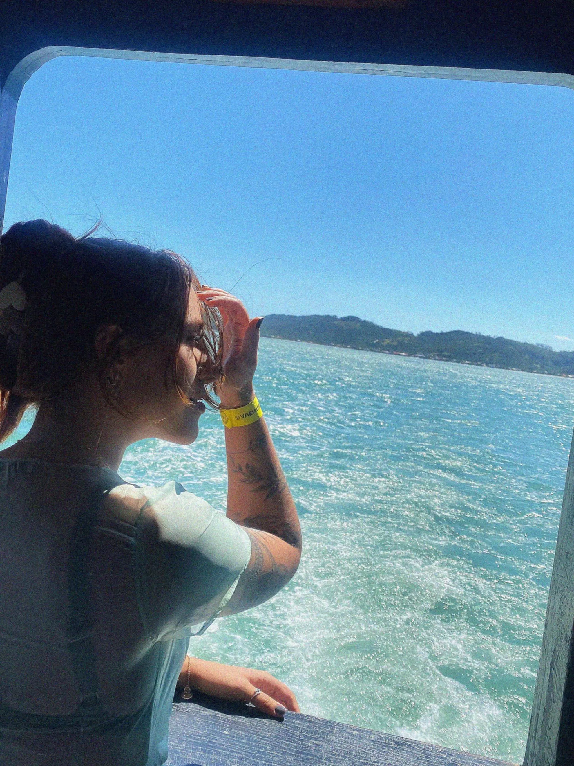 Taking a moment to breathe and appreciate the beauty around me. 