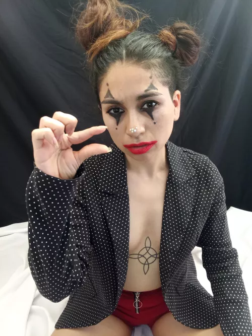 That little clitoris you have there doesn't even make me laugh