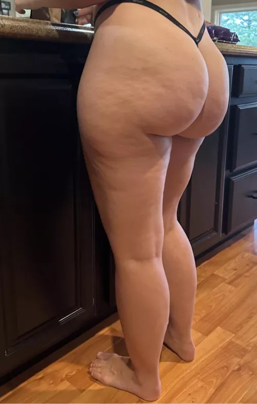 The best view in the kitchen