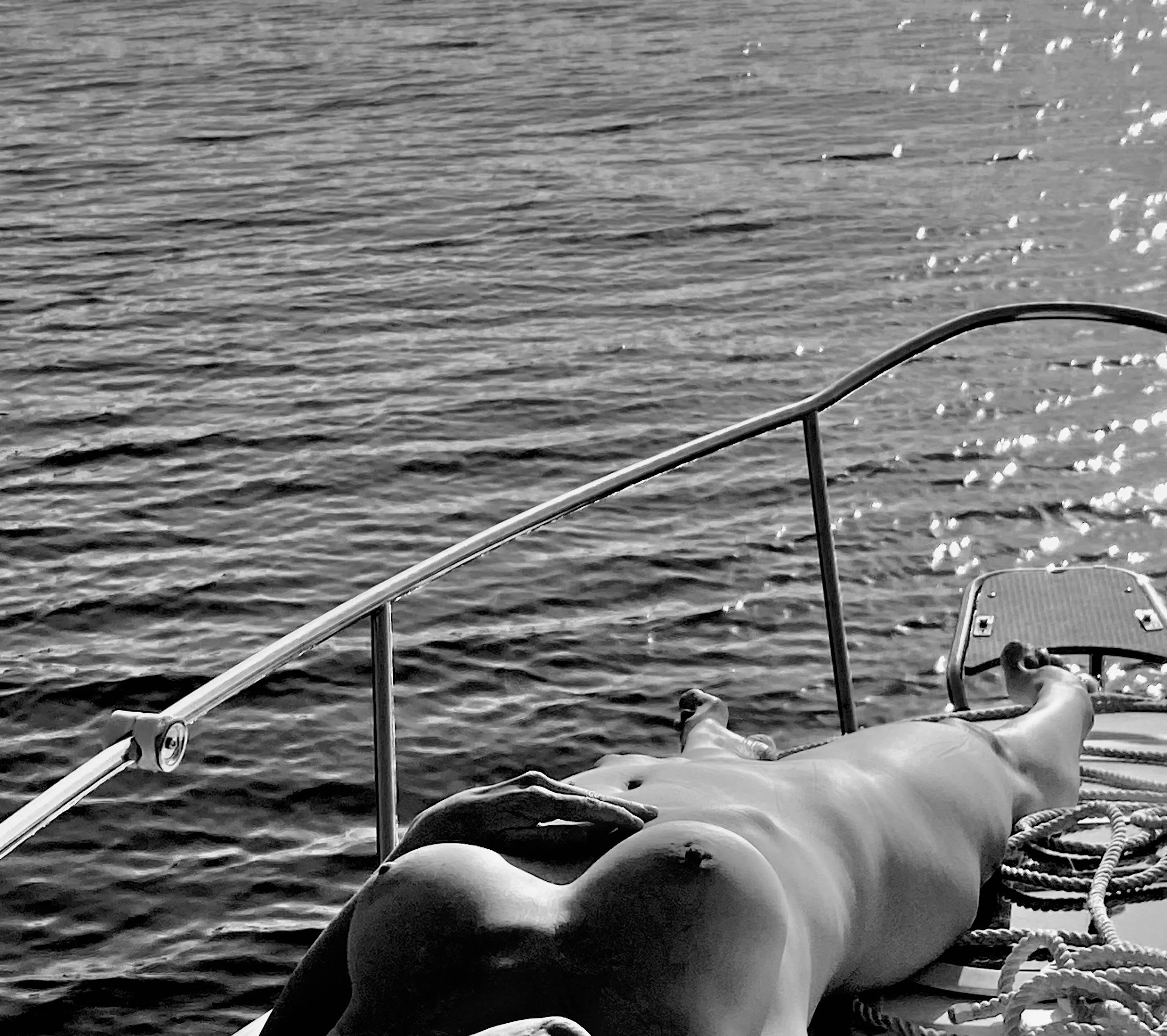 The boat is on dry land unfortunately 🥲🇸🇪