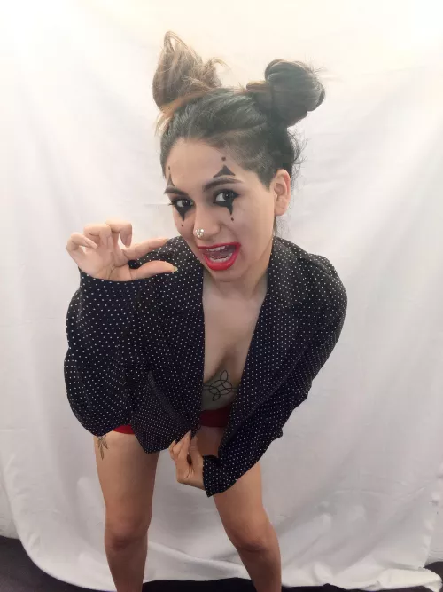 the clown who laughs the most at you