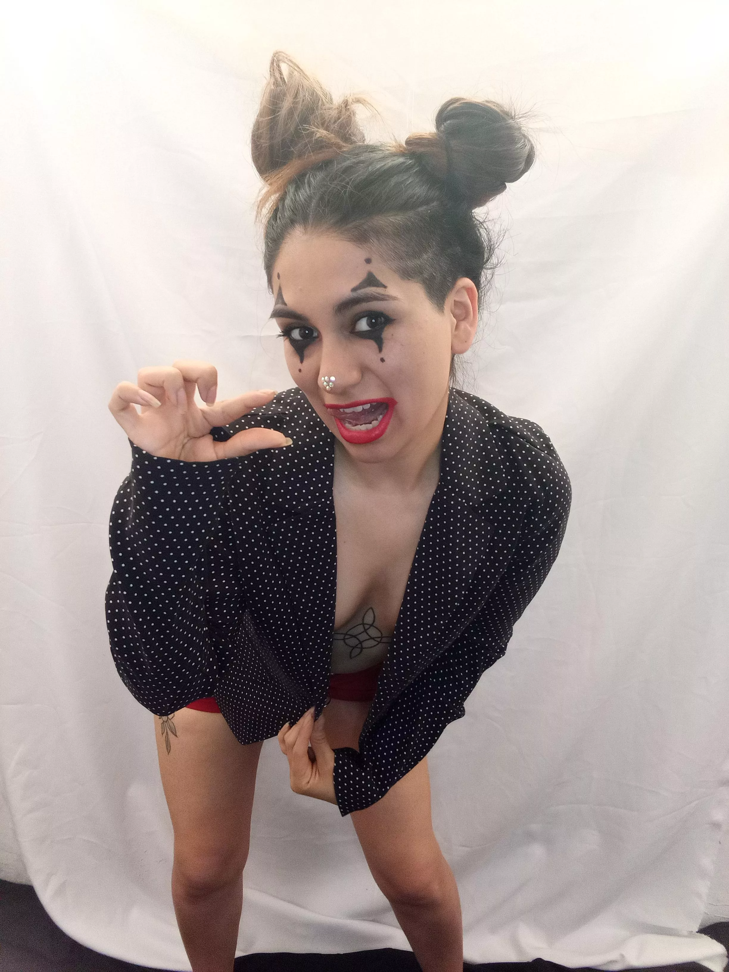 the clown who laughs the most at you