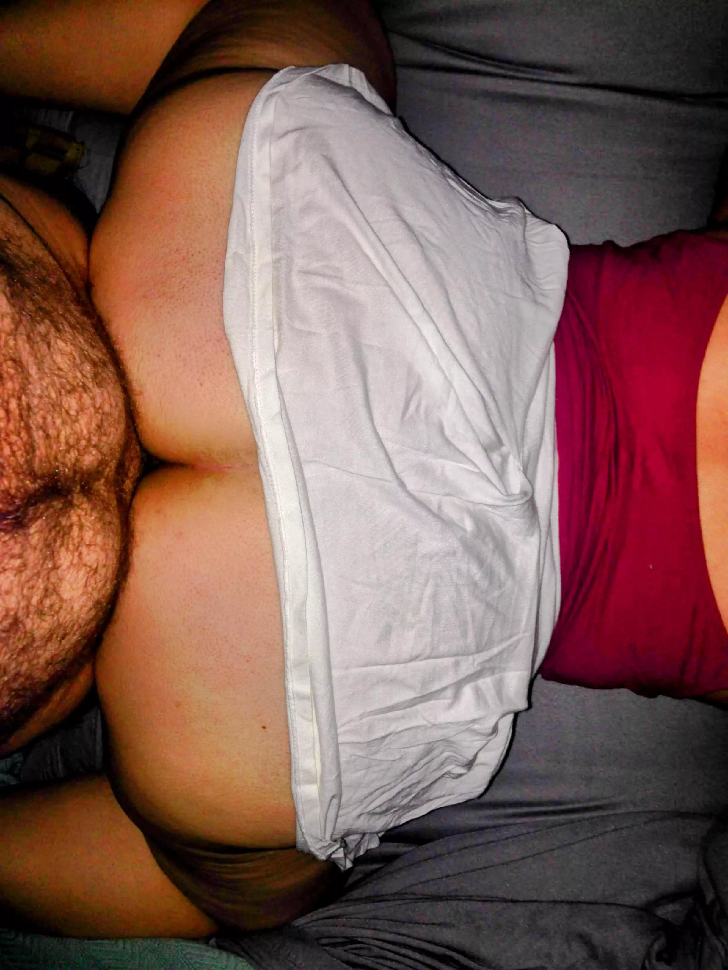 These hips, no panties!