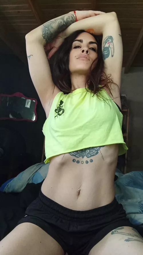 They are hot days and little clothing is needed 