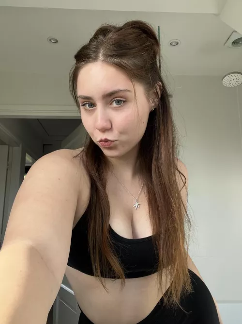 to much cleavage for a virgin?