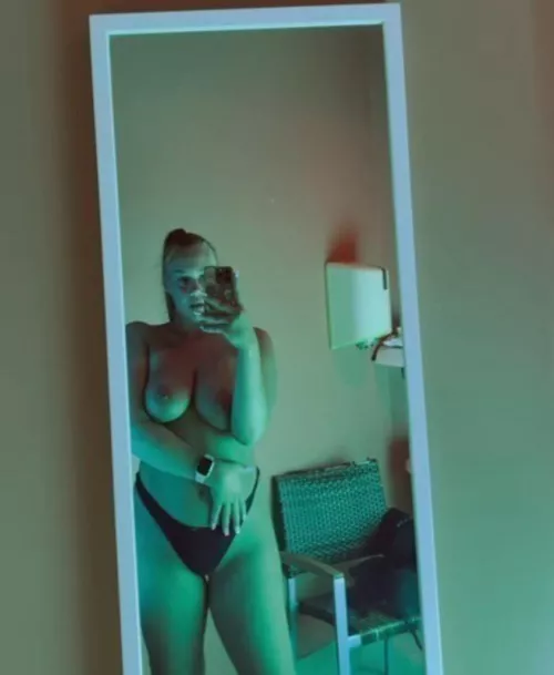 Touch my titties for some good luck tonight