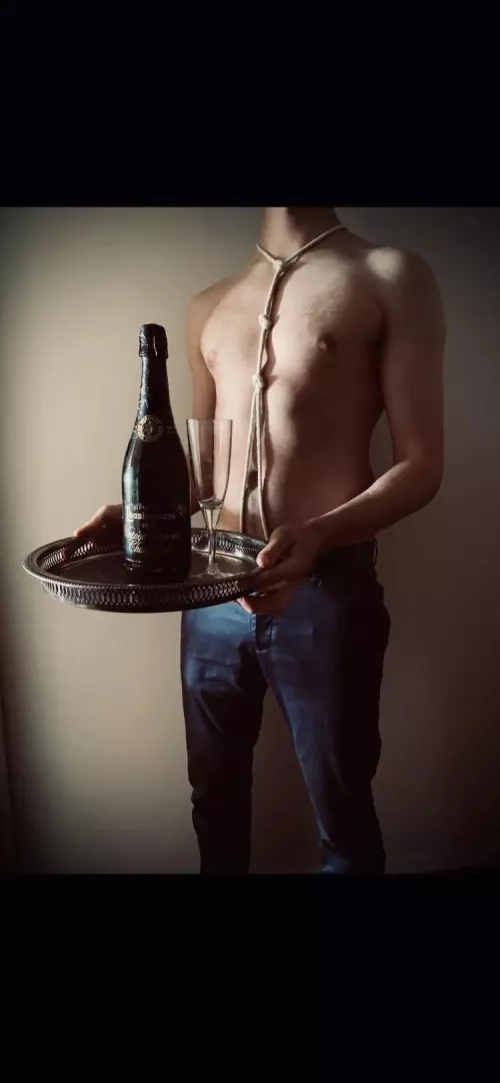 Training to be a malesub butler