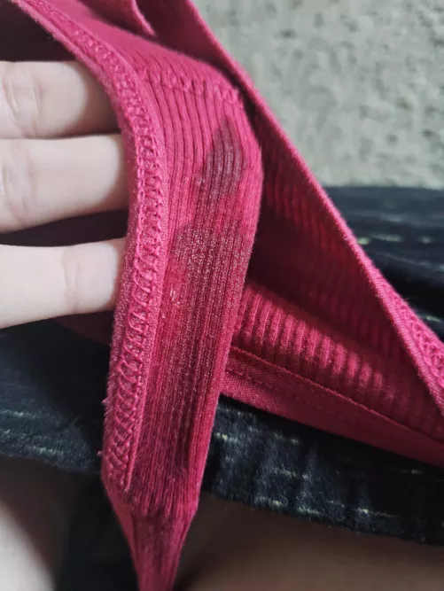 Two day worn panties looking for their new home 😇 cashapp only 