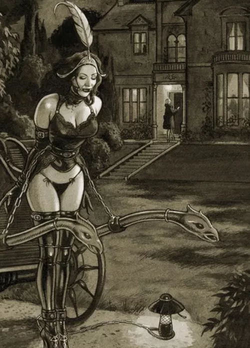 Waiting for the mistress