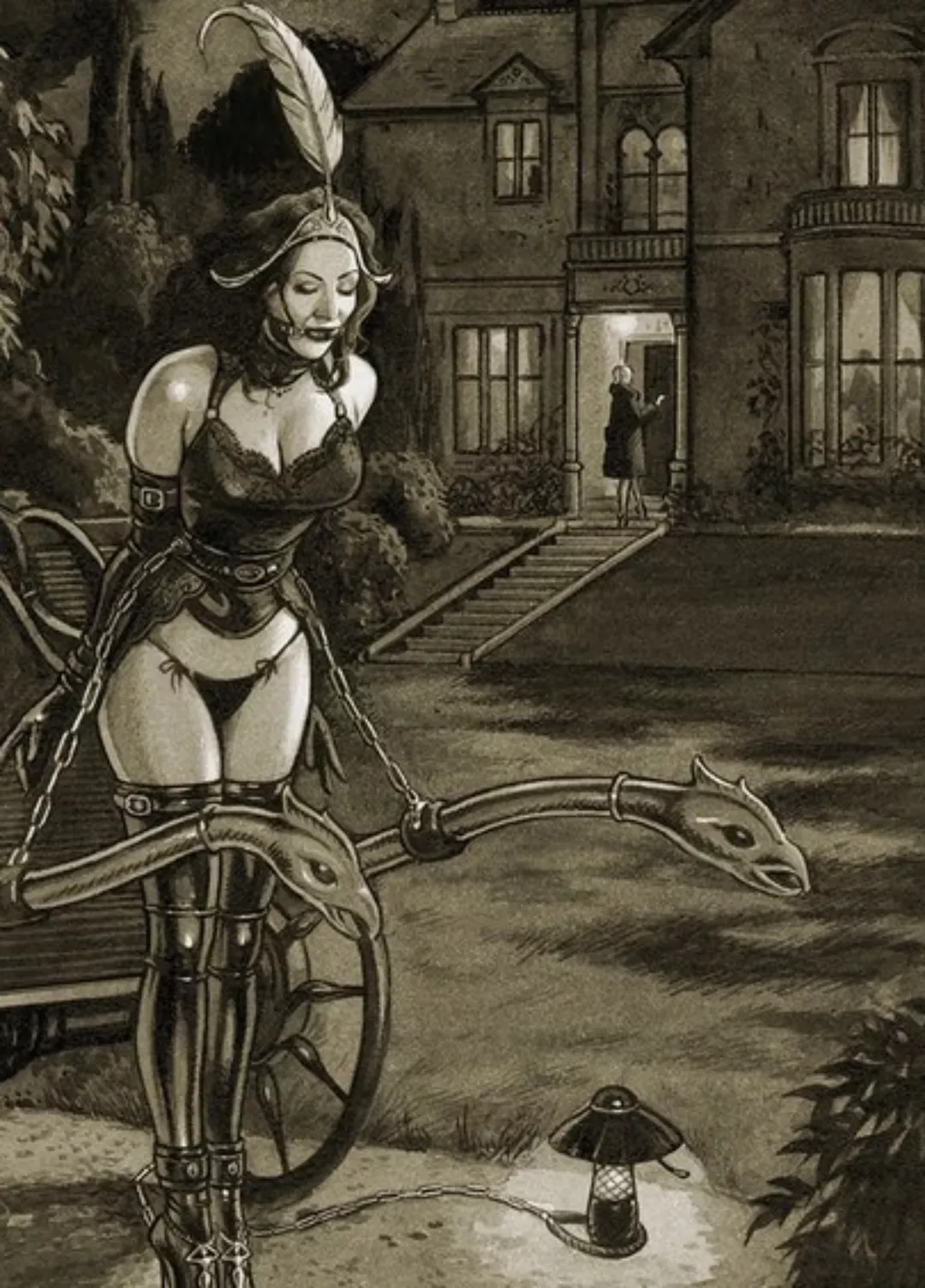 Waiting for the mistress