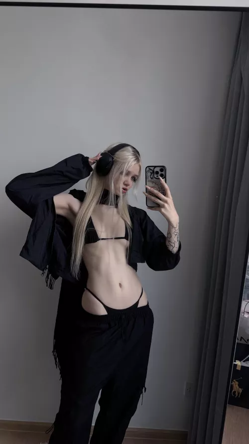 Want to experience the pleasure of my luscious gothic breasts