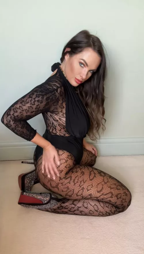 Wearing red bottoms, and wanting one 