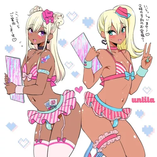 What kind of femboys do you guys like most ?? I love dark skin and blonde femboys