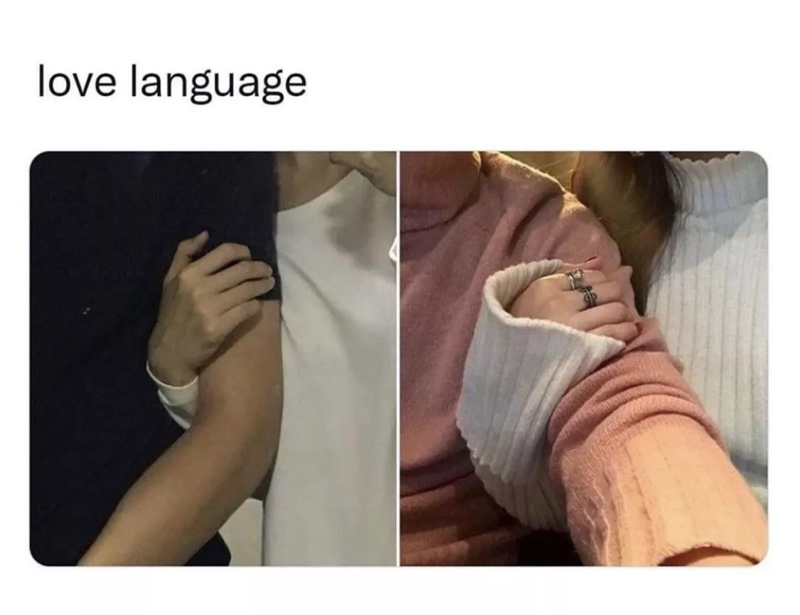 When her love language is 