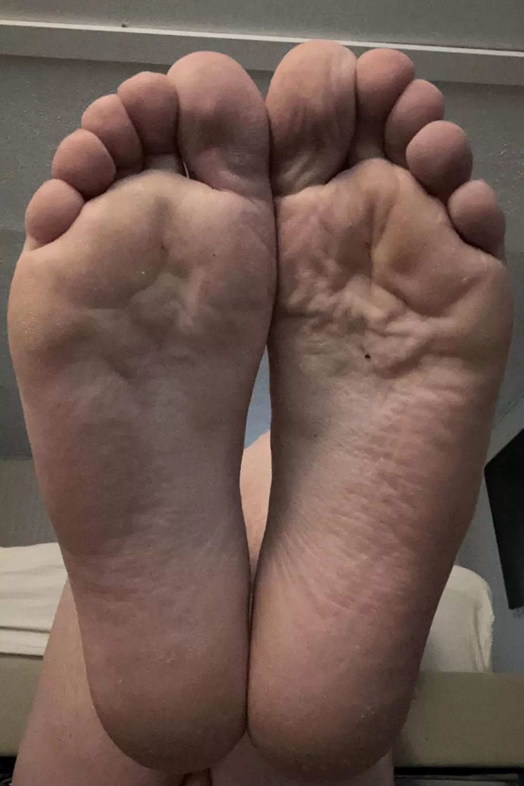 Who wants to smell my stinky size 12s after work? 