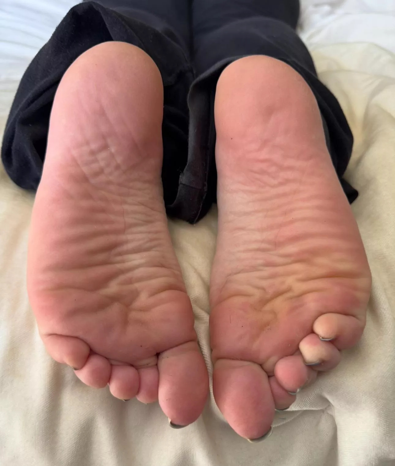 Wife’s soles. 