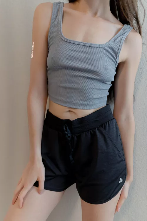 Work from home dress code is no bra