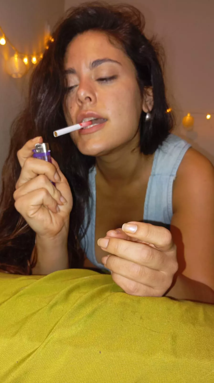 Would you fuck me as I enjoyed my cigarette?
 