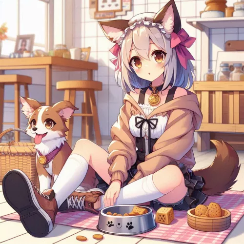 You ever just want to be a puppy girl but never for the kinky things just the calm puppy happiness 