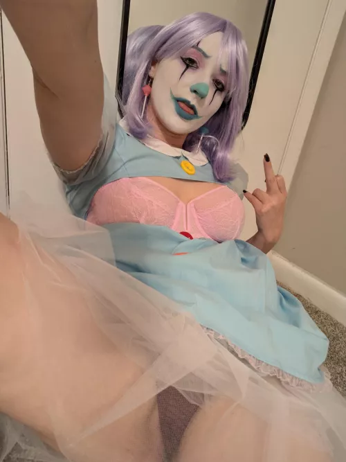 You wanna see what's under my tutu? 👀🎪🎉