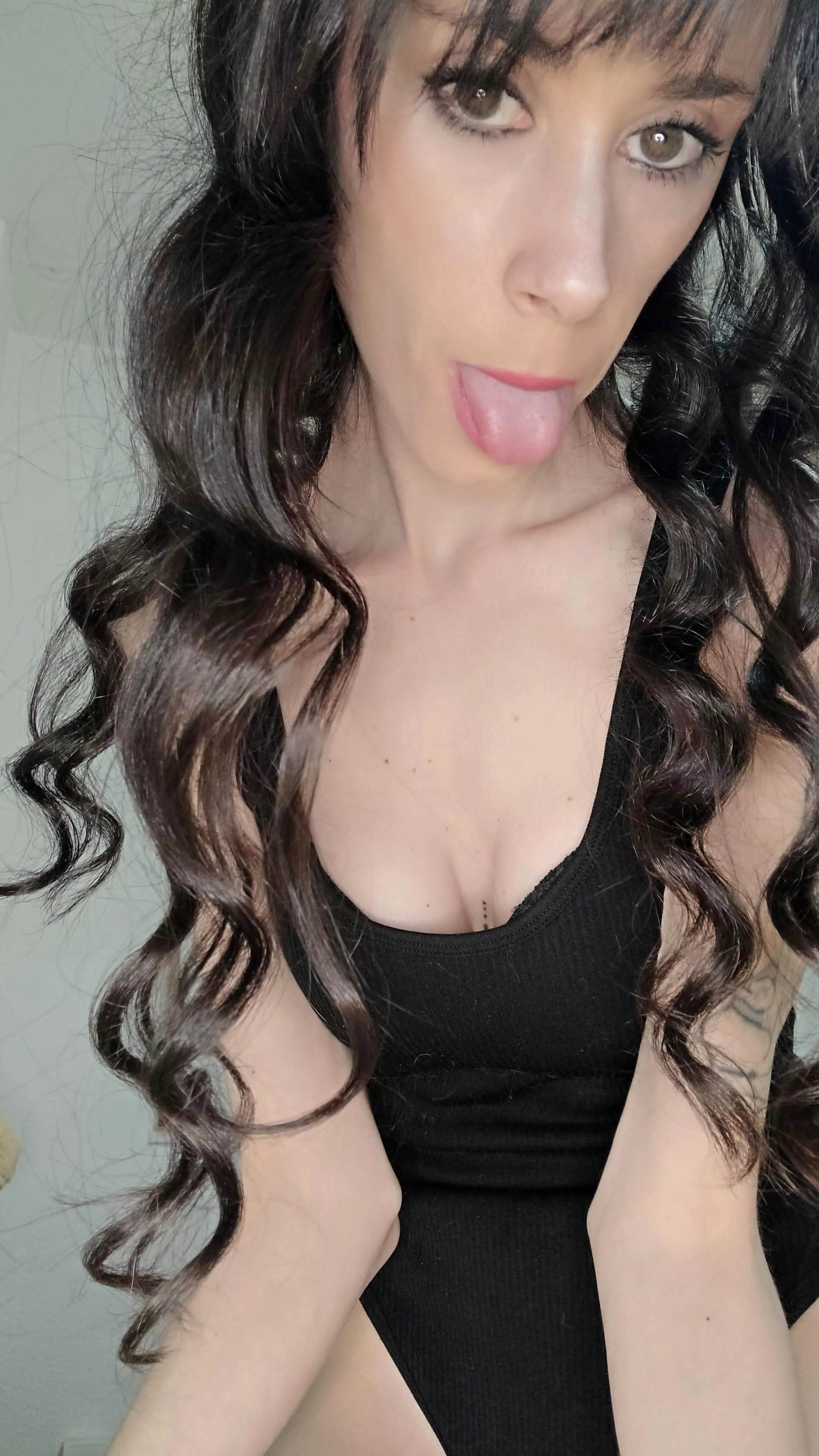 Your favorite mommy has her tongue ready