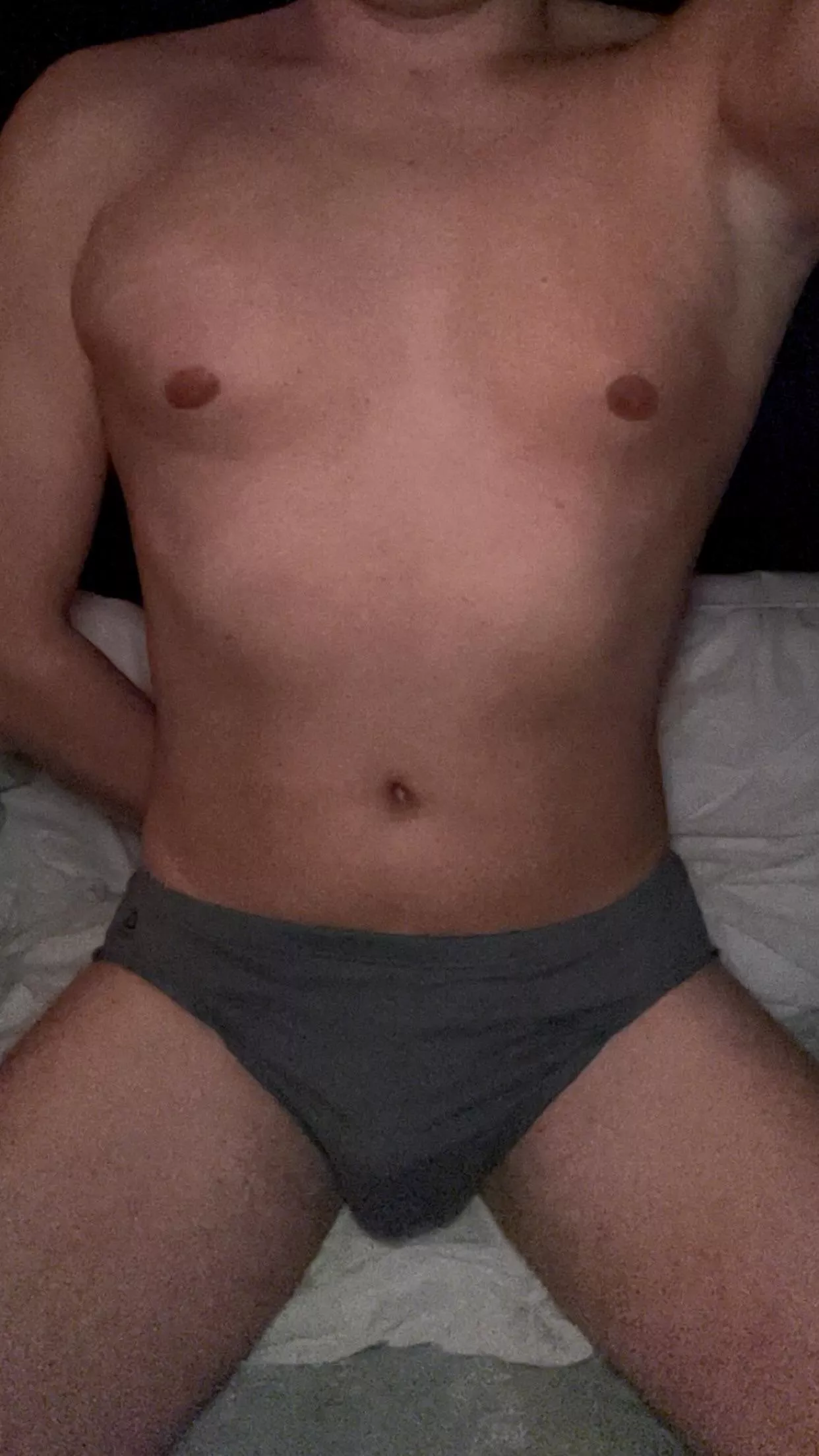 (23) Looking to get outsized by a superior alpha. Really into Arab/BBC/Latino bulls. My DMs are open.