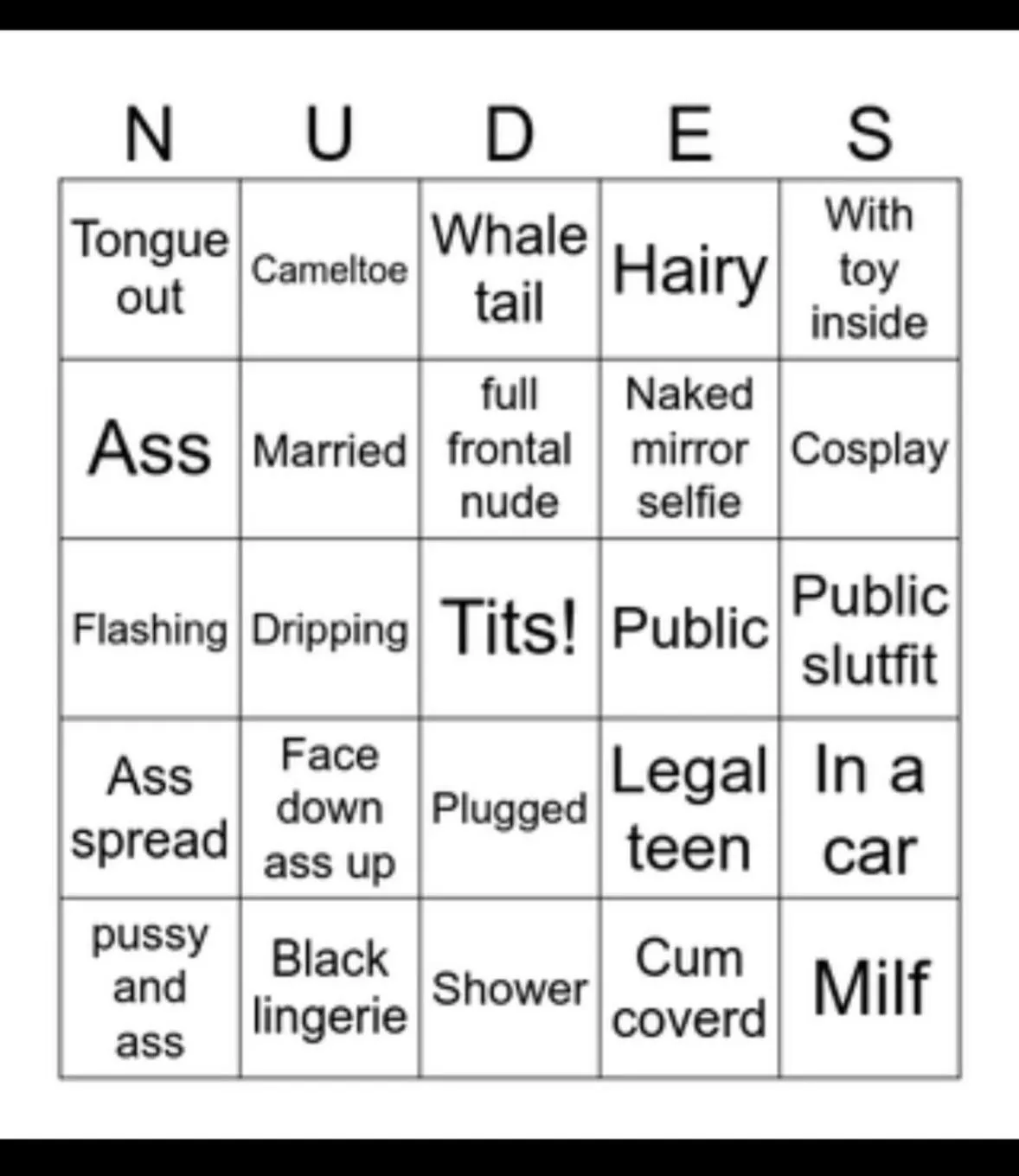 31 [M4F] let’s play bingo!
