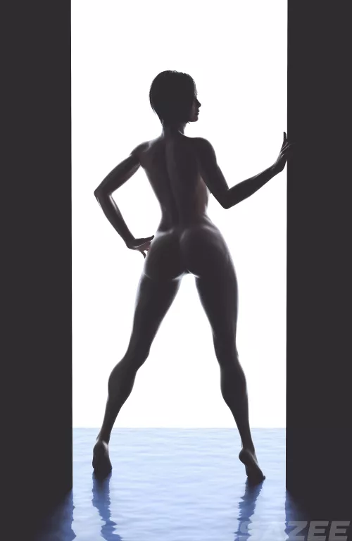 Ada Wong backlit beauty (Sazee)