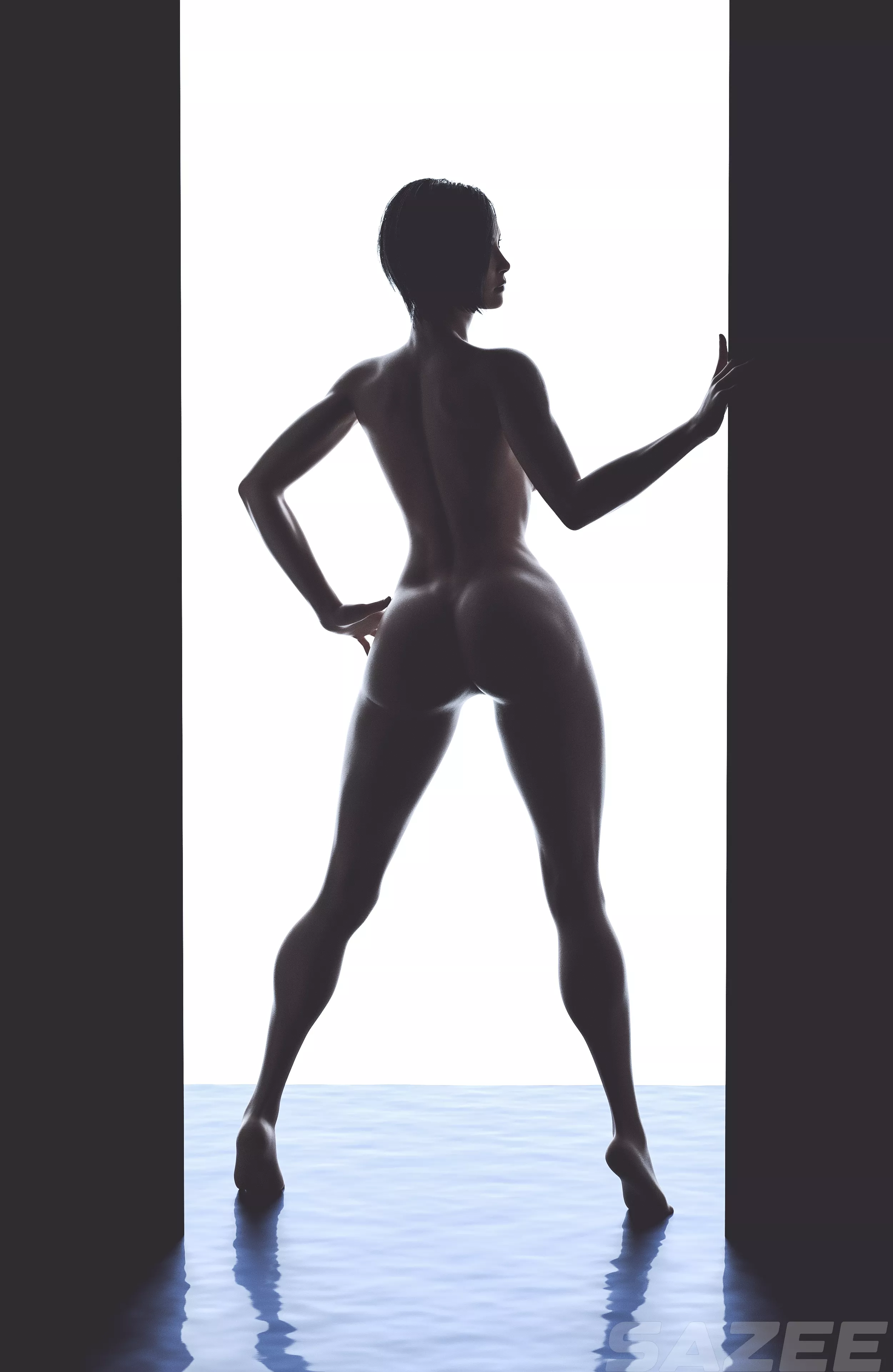 Ada Wong backlit beauty (Sazee)