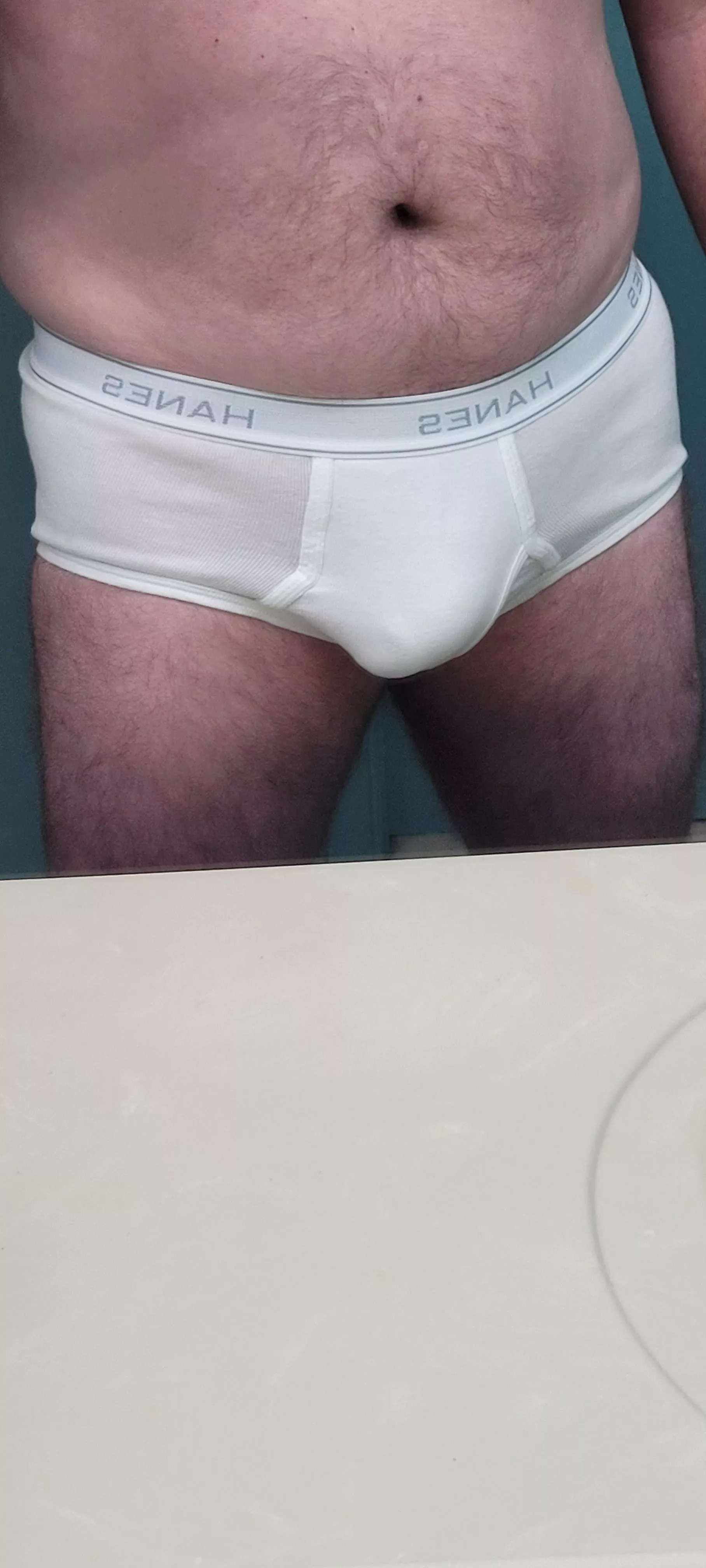 Age 44. Hanes TW's for the win.