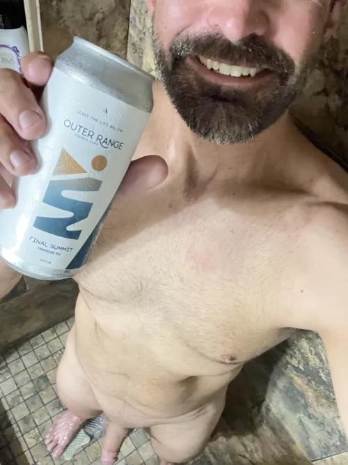 All the way from the French Alps via Colorado.  New Airbnb, bad lighting, great beer! Cheers! 