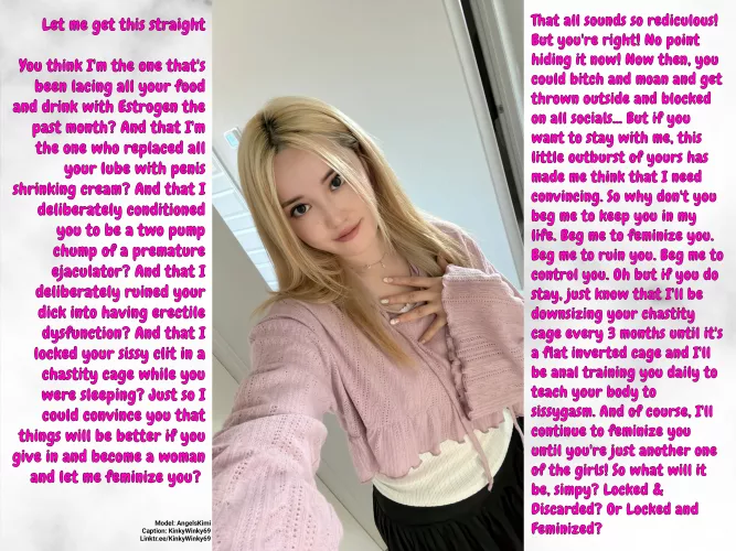 AngelsKimi Asked You A Question, Simp.