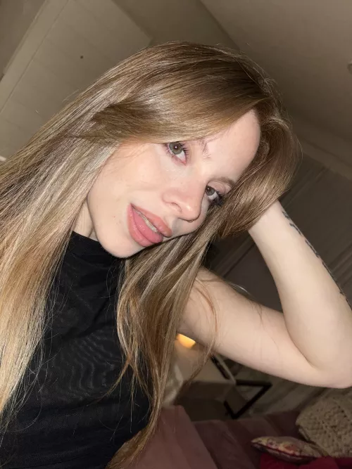 Are you gonna mess up my makeup with your sperm