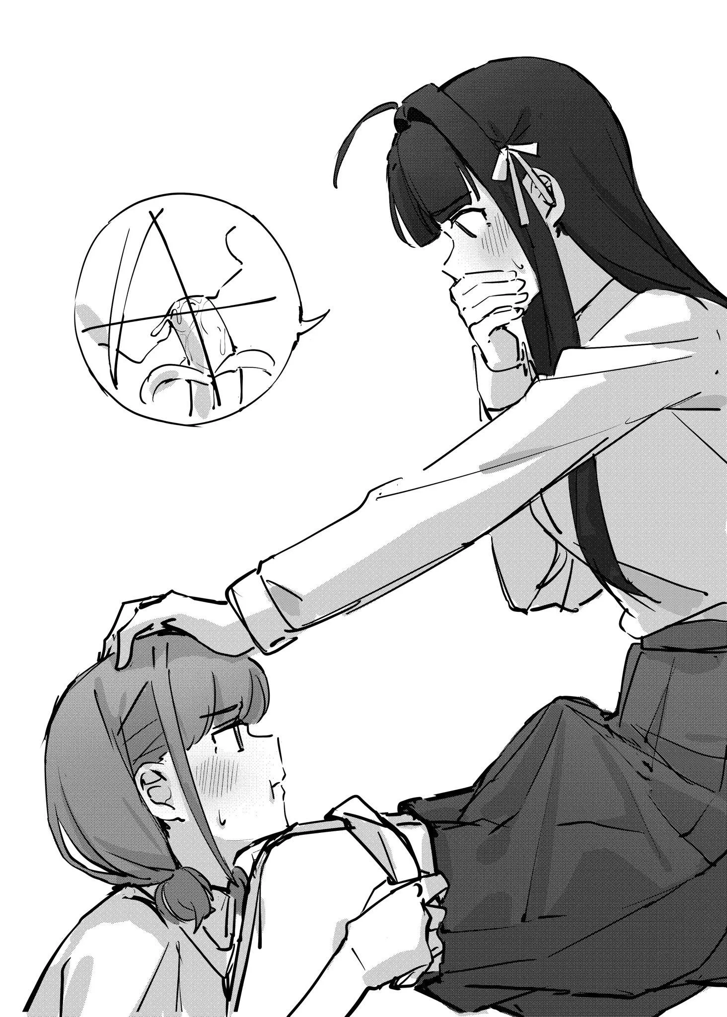 Awa Subaru And Iseri Nina Denying What She Wants (Fafayu ) [ girls band cry]