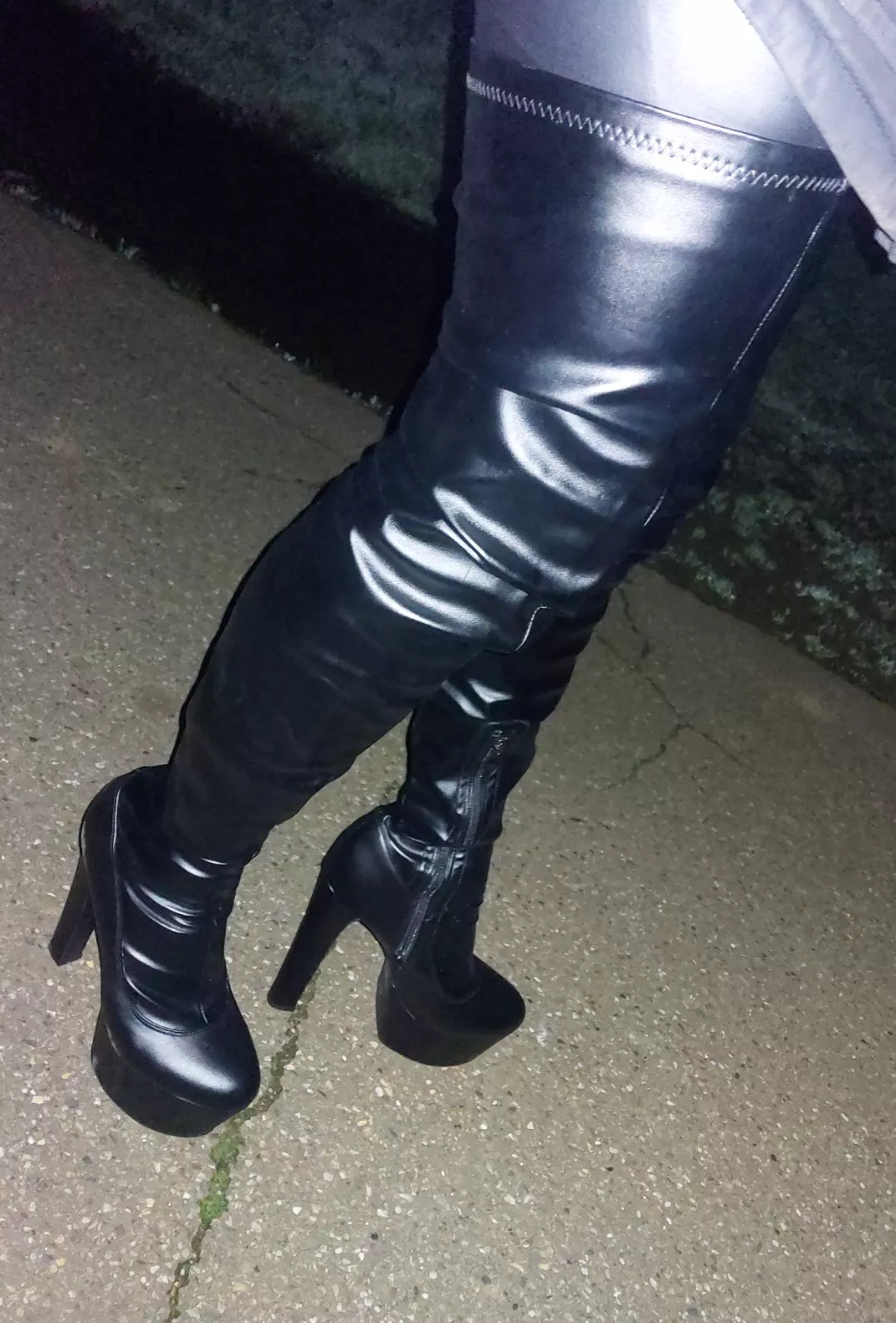 Bambi had to take these out on a walk 