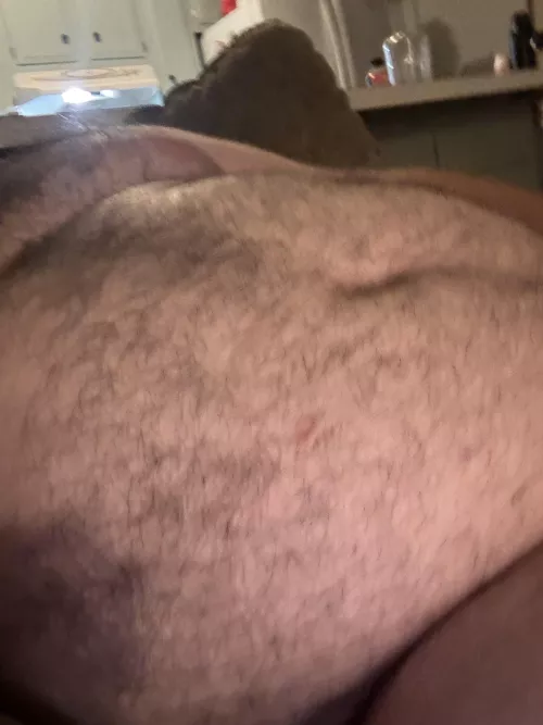 Belly and moobs what more could you want ? 