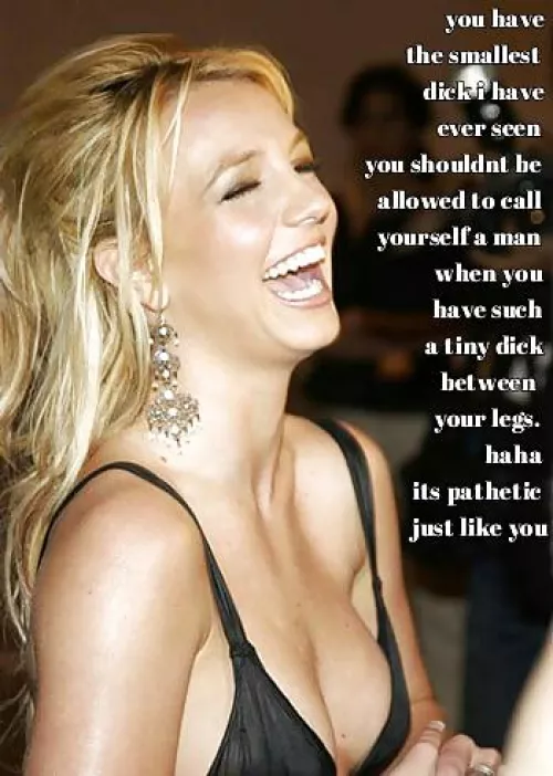 Britney Spears laughs at you