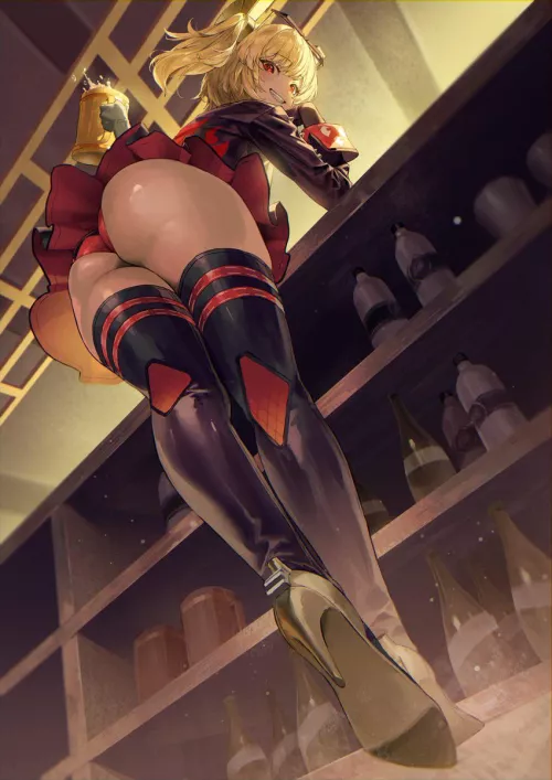 Burnice at the Bar from Below [ZZZ]