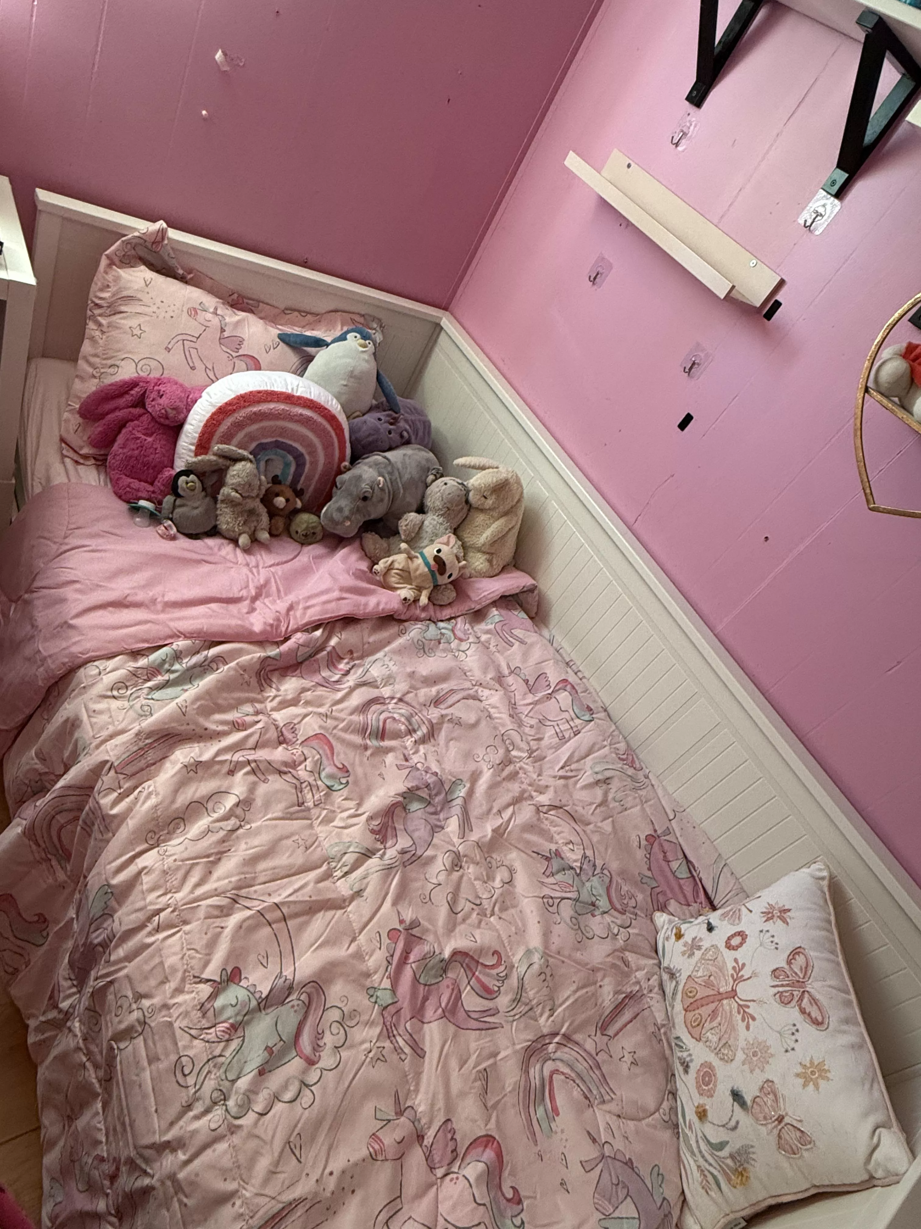 daddy built me a “crib” 