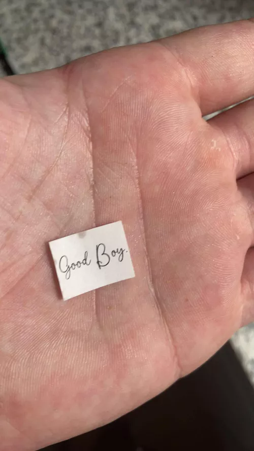 Daddy is such a good boy 🥰