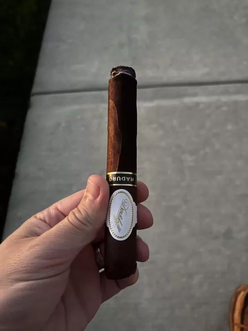 Davidoff Maduro and a Perfect Fall Night 
