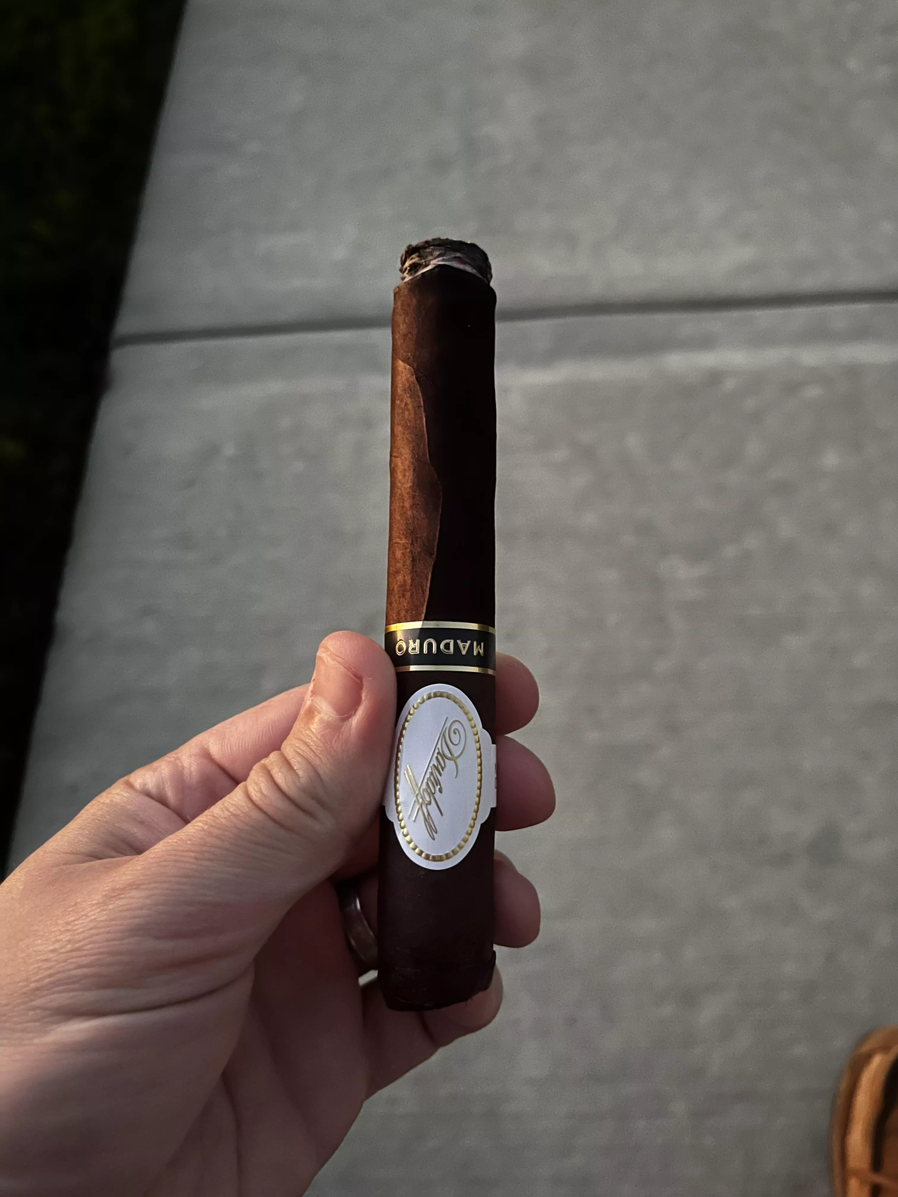 Davidoff Maduro and a Perfect Fall Night 