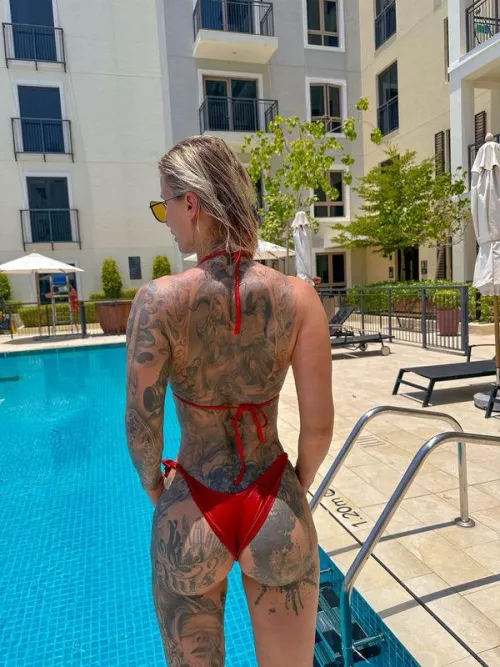 Do I look fuckable in red bikini?